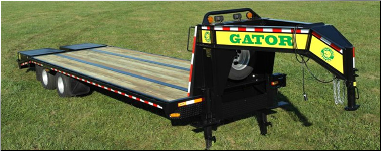 GOOSENECK TRAILER 30ft tandem dual - all heavy-duty equipment trailers special priced  Caldwell County,  North Carolina
